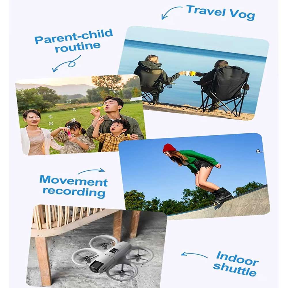 GT3 Mini Drone 68g with Dual Cameras, 180° ESC Lens, Optical Flow Hovering & Obstacle Avoidance 7 GT3 Mini Drone 68g with Dual Cameras, 180° ESC Lens, Optical Flow Hovering & Obstacle Avoidance - Image 7