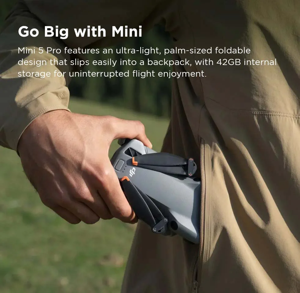 DJI Mini 5 Pro Fly More Combo (DJI RC 2) -36 Mins 19 Mini 5 Pro Product page image 1
